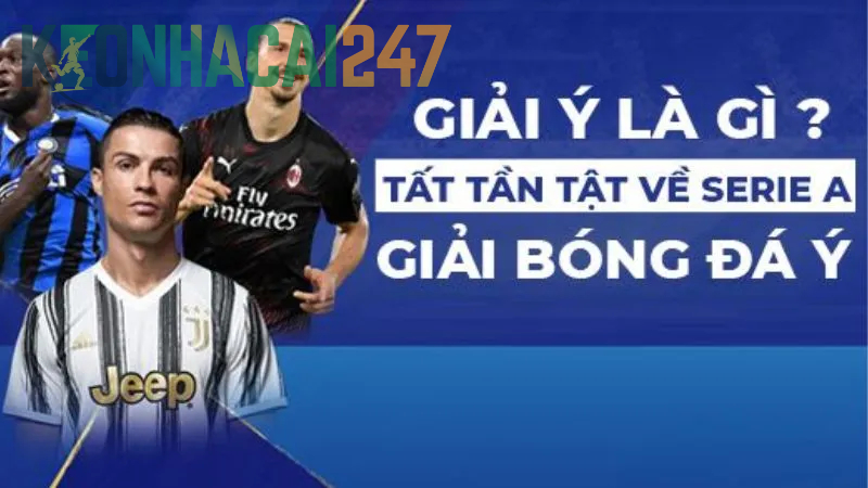 Giải bóng Serie A là giải bóng chuyên nghiệp nổi tiếng của Ý